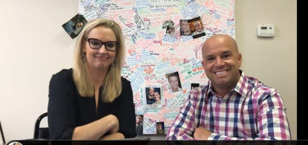 Laurie Dhue interview with Danny