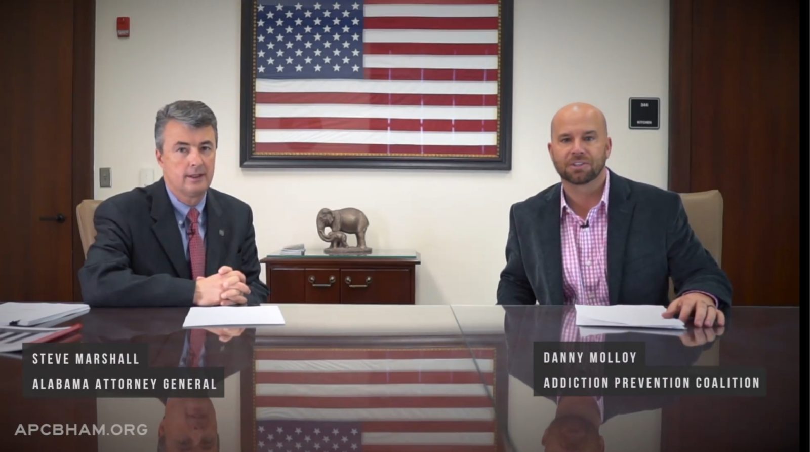 Danny Molloy and General Steve Marshall