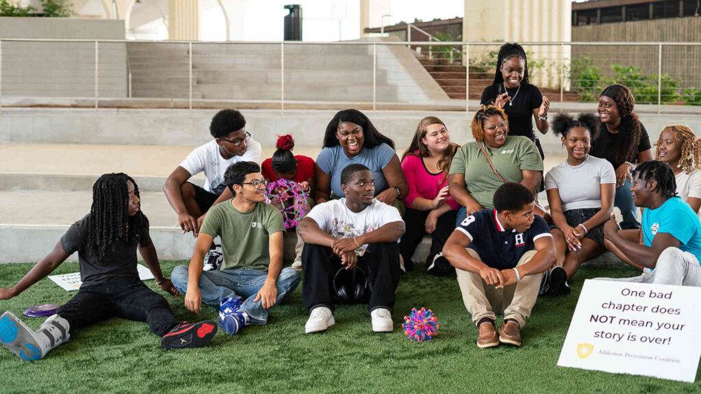 Group of Students in Garden